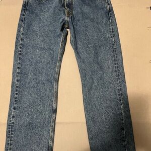 Levi's 505 Mens Jeans Light Blue Straight Leg W34 L30 Inseam 28”‎